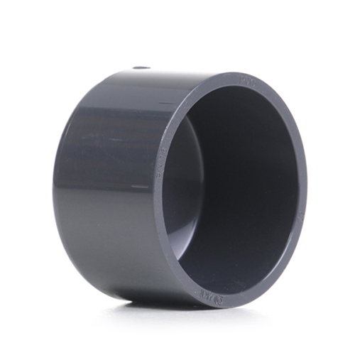 90mm PVC End Cap Plain