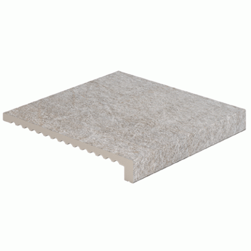 Rosa Gres Serena Bianco Pool Drop Edge Tile